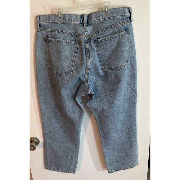 Old Navy Women High-Rise Slouchy Straight Jeans Size 14 - Picture 2 of 7